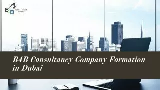 B4B Consultancy Company Formation in Dubai