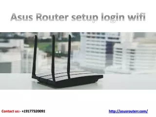 Asus Router Setup Wifi Login