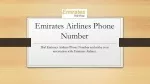 Emirates Airlines Phone Number - slide 1