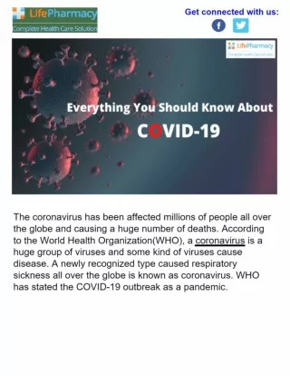 Everything You Should Know About COVID-19