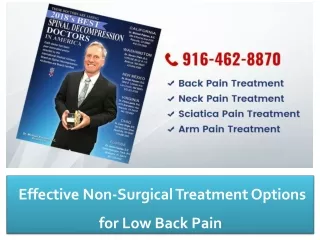 Low Back Pain Treatment