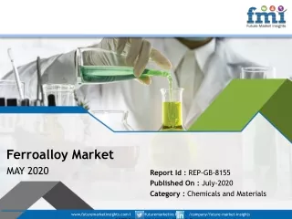 Ferroalloy Market to Face a Significant Slowdown in 2020, as COVID-19 Sets a Negative Tone for Investors
