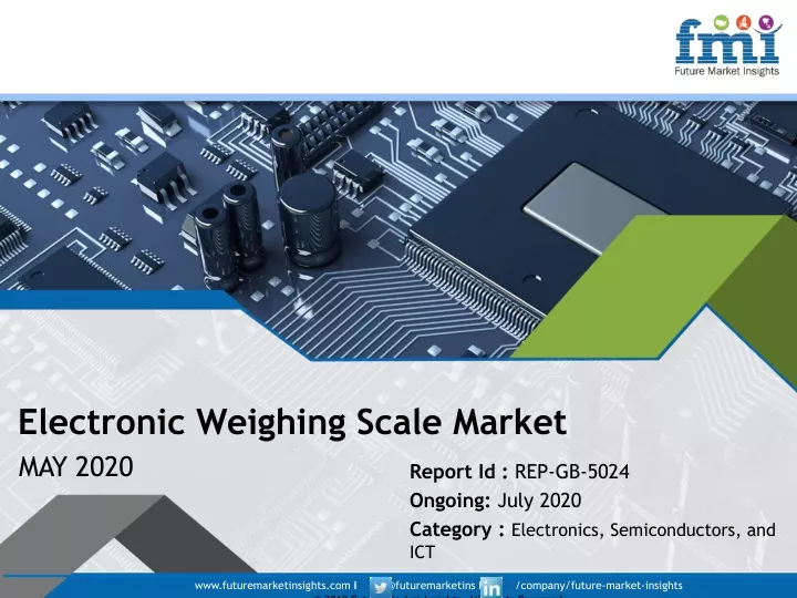 electronic weighing scale market may 2020