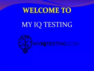 IQ Testing - Get Your IQ Result Right Now