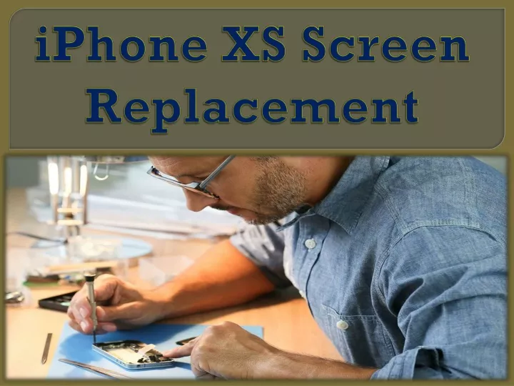iphone xs screen replacement