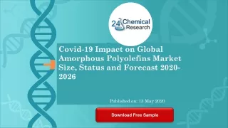 Covid 19 Impact on Global Amorphous Polyolefins Market Size, Status and Forecast 2020 2026