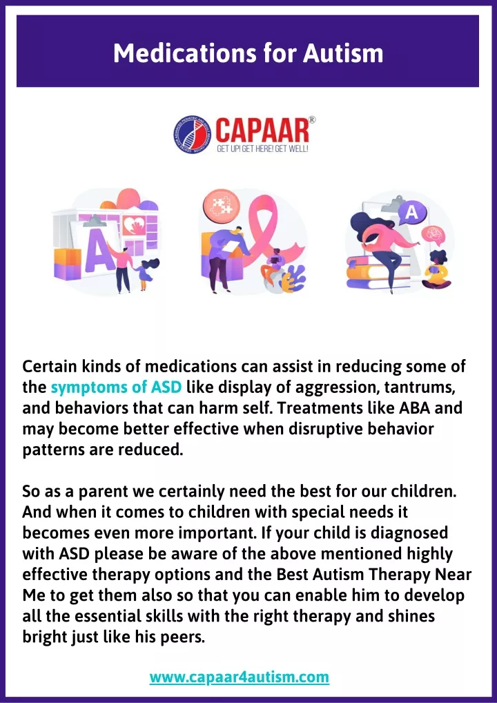 medications for autism