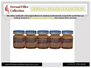 Botox 100 units for sale /  Dermal Filler Collection