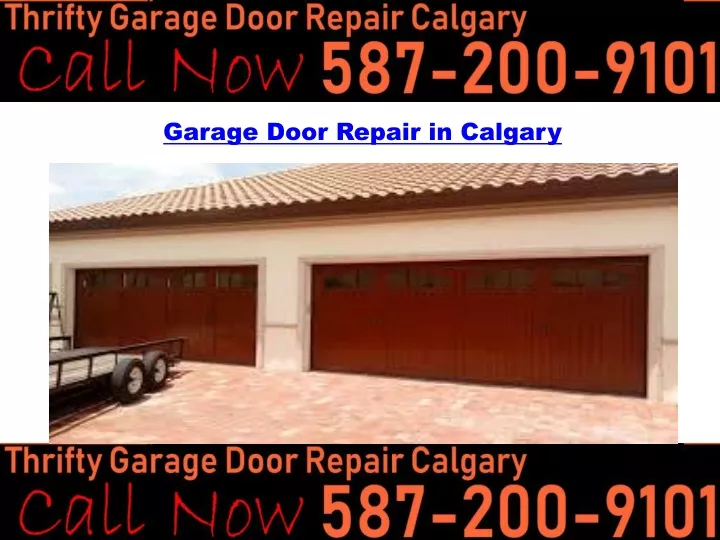 garage door repair calgary