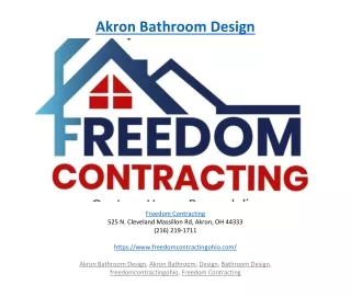 akron bathroom design