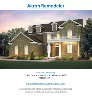 akron remodeler