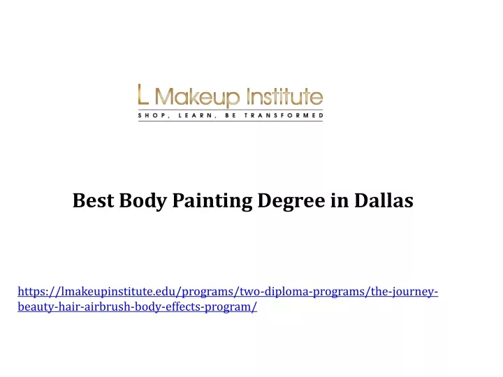 best body painting degree in dallas