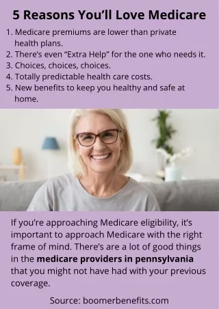 5 Reasons You’ll Love Medicare