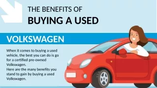 The Benefits of Buying a Used Volkswagen