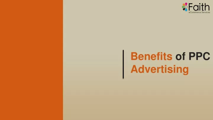benefits of ppc advertising
