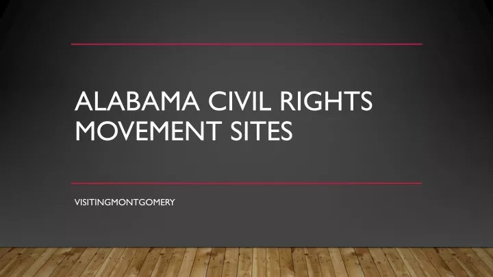 alabama civil rights movement sites