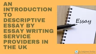 an introduction to descriptive essay by essay