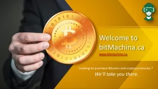 bitMachina: The Best Way to Buy & Sell Bitcoin in Ottawa
