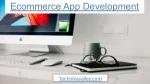Ecommerce App Development - slide 1
