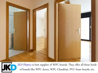 Select The Best Manufacturer Of WPC Doors