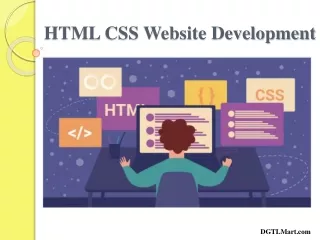 HTML CSS Website Development