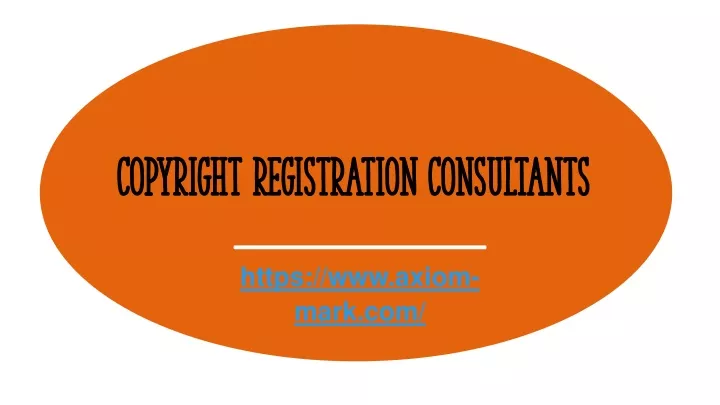 copyright registration consultants