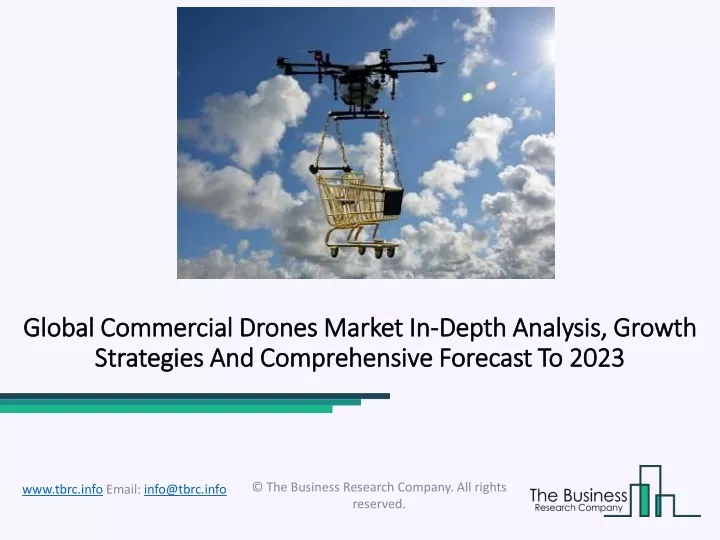 global global commercial commercial drones market