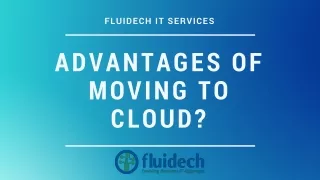Cost-Effective Cloud Migration Services | Fluidech