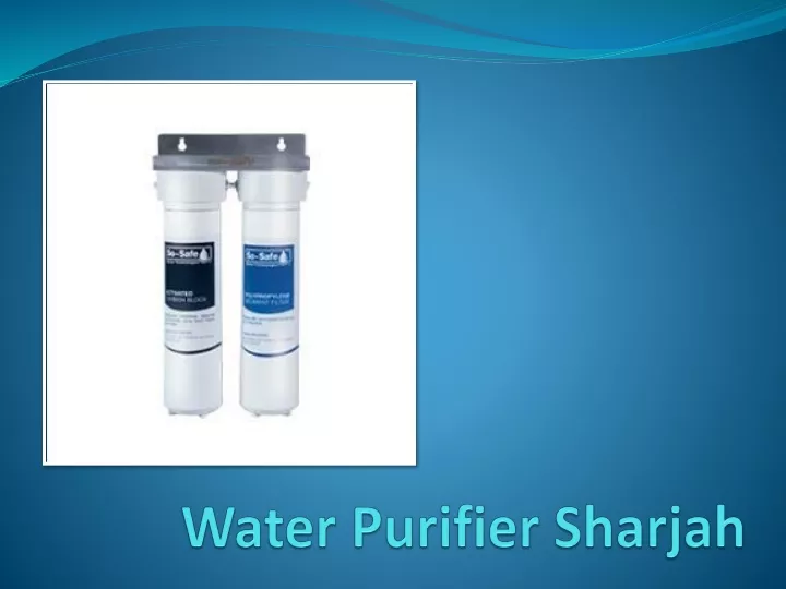 water purifier sharjah