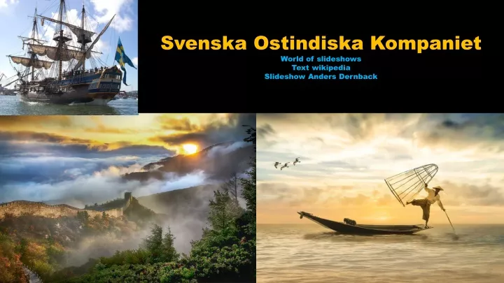 svenska ostindiska kompaniet world of slideshows