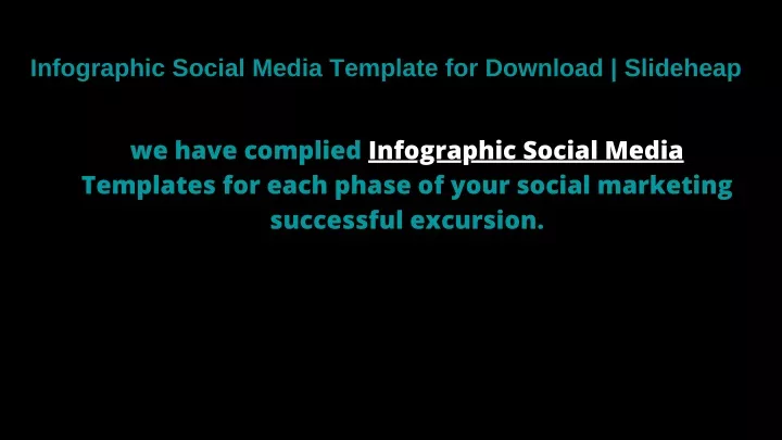 infographic social media template for download