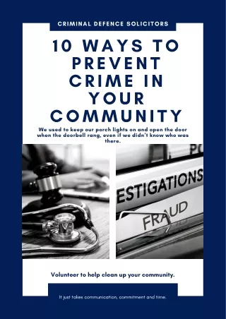 criminal defence solicitors