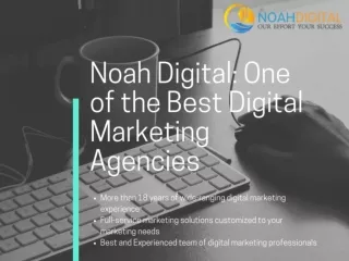 Noah Digital: One of the Best Digital Marketing Agencies