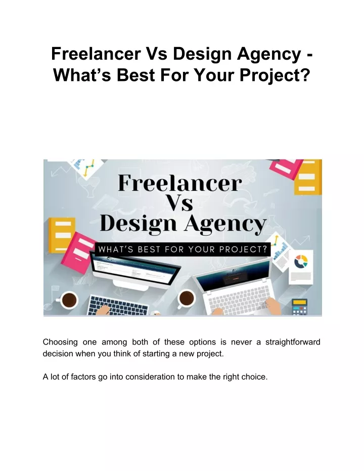 freelancer vs design agency what s best for your