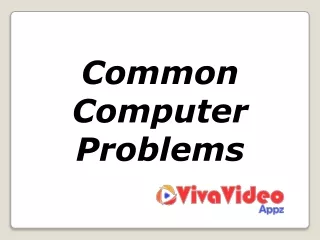 common computer p roblems