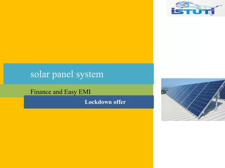 solar panel system