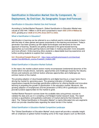 gamification in education market size
