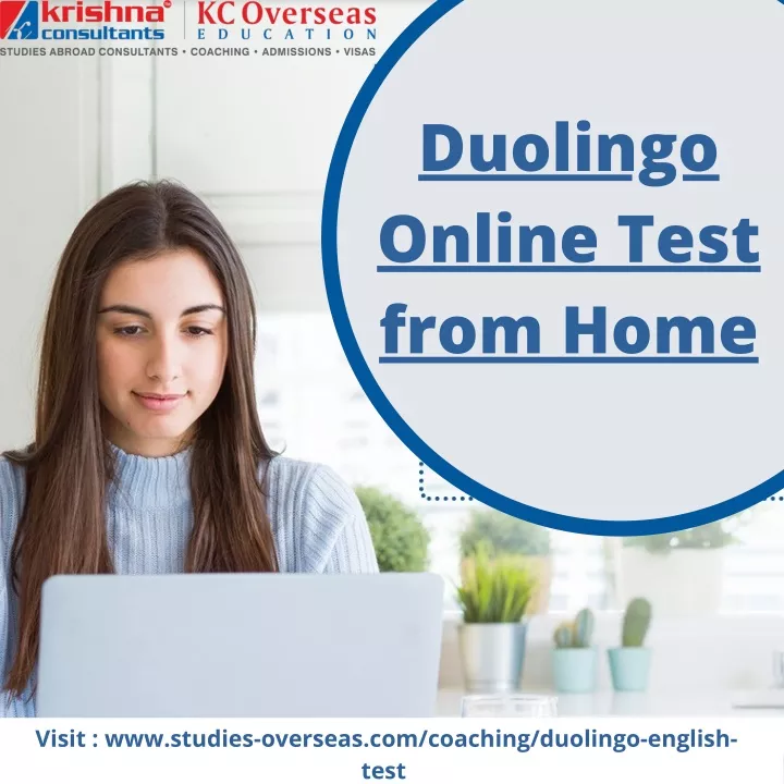 duolingo online test from home