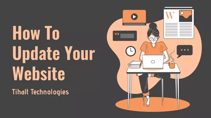 how to update your website tihalt technologies