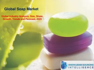 global soap market global industry analysis size