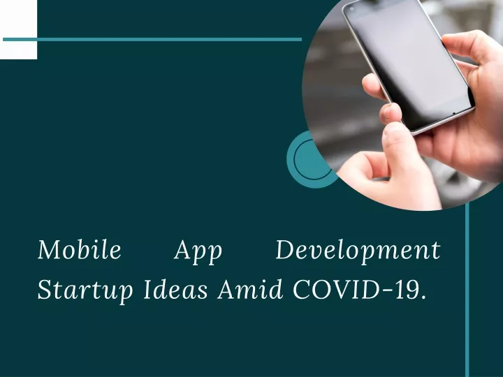 mobile app development startup ideas amid covid 19