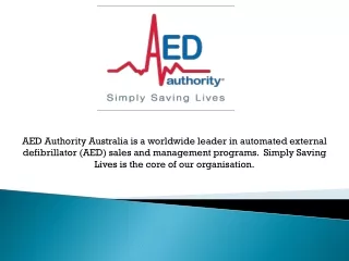 Aed Authority Australia