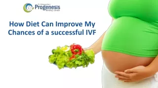 how diet can improve my chances of a successful ivf