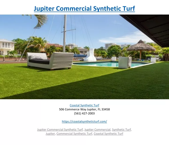 jupiter commercial synthetic turf