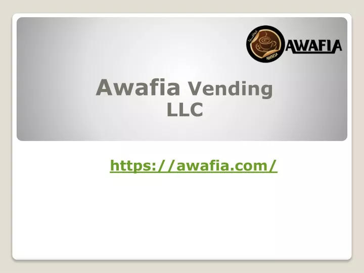 awafia vending llc