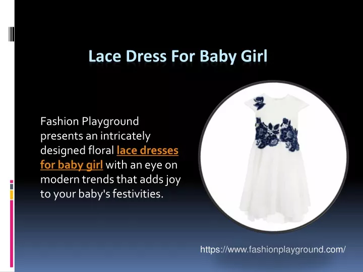 lace dress for baby girl