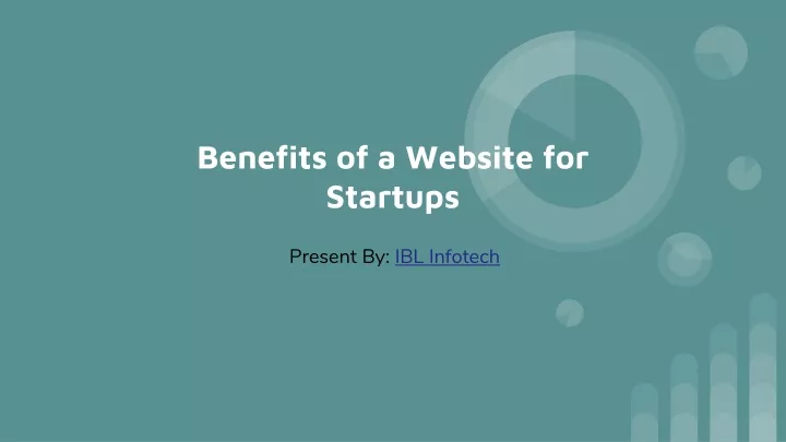 benefits of a website for startups