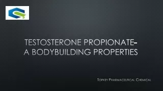 testosterone propionate a bodybuilding properties
