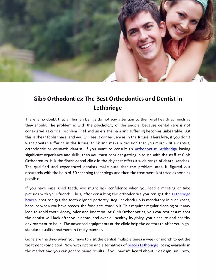 gibb orthodontics the best orthodontics