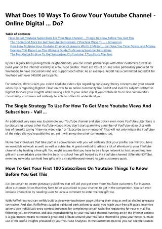 The Single Strategy To Use For Buy Youtube Subscribers - Getfans